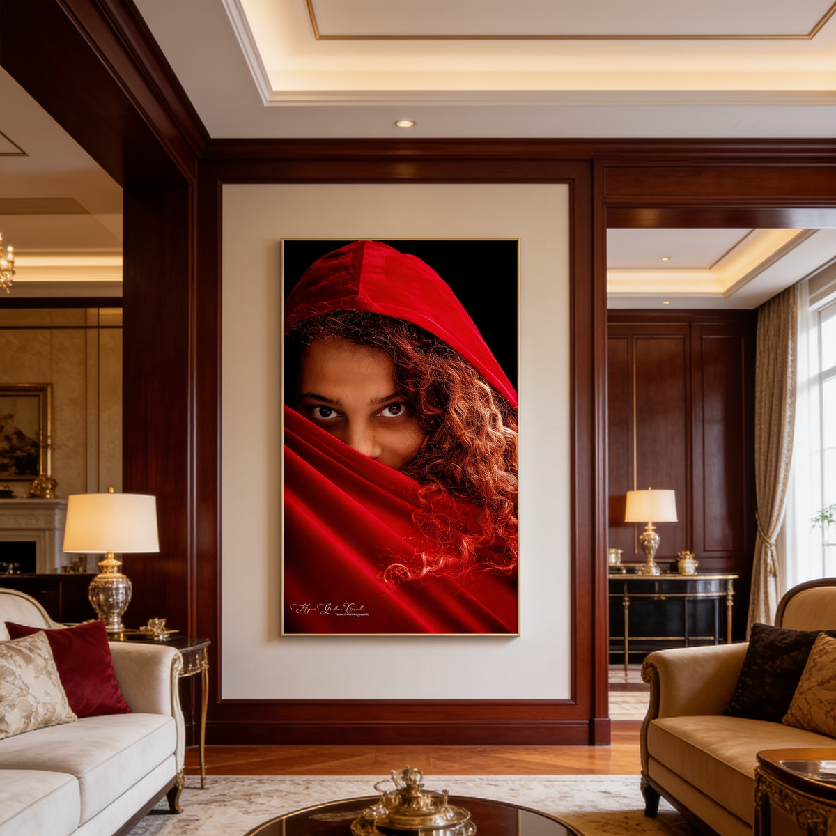 Melissa — Gypsy Eyes · Fine Art Portrait Print 75×50cm