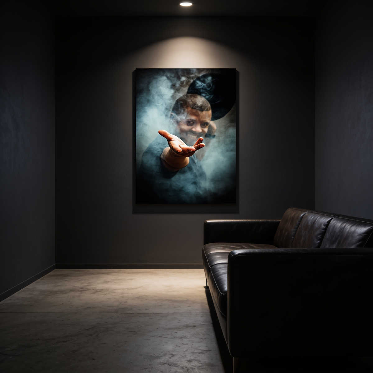 Brionne — Beckoning · Fine Art Portrait Print 75×50cm