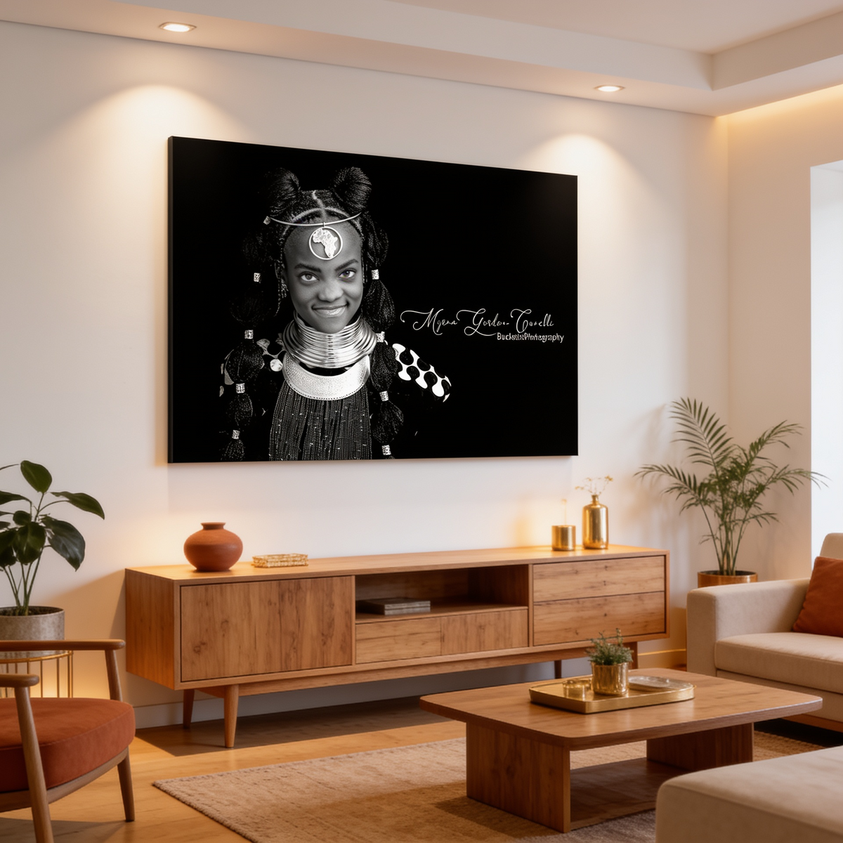 Wandile — African Beauty · Fine Art Portrait Print 75×50cm