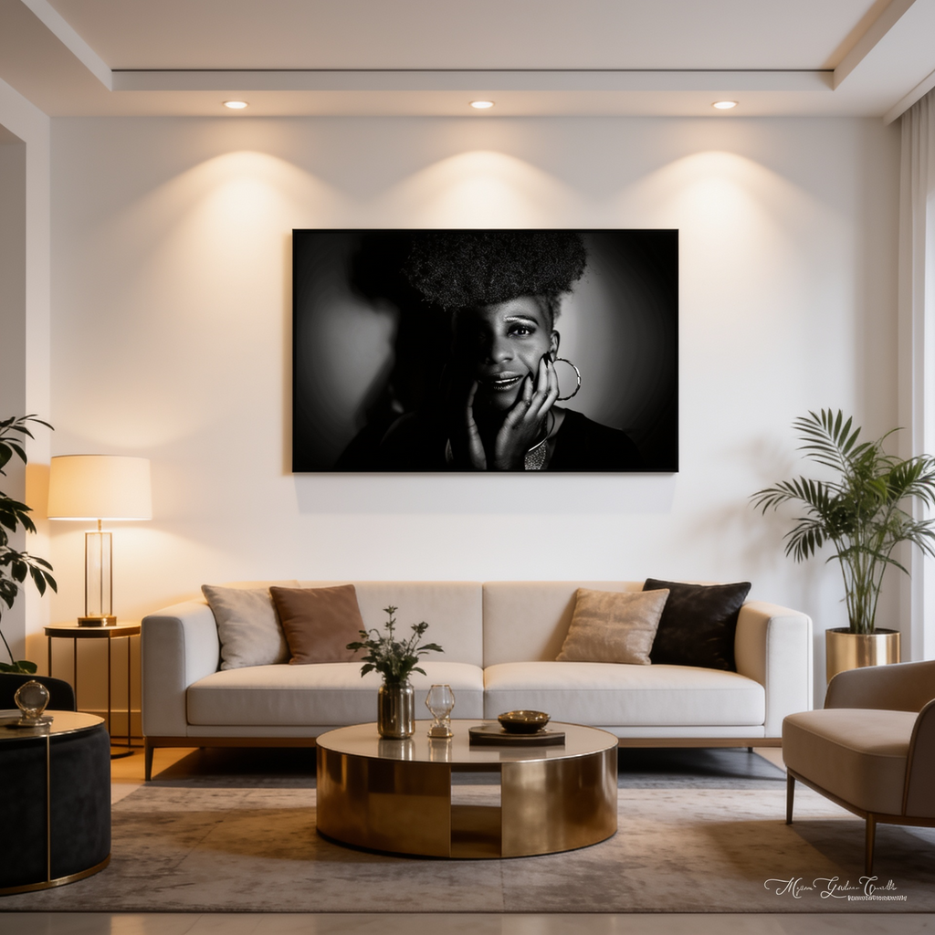 Connie — EarthChild of Africa · Fine Art Portrait Print 75×50cm