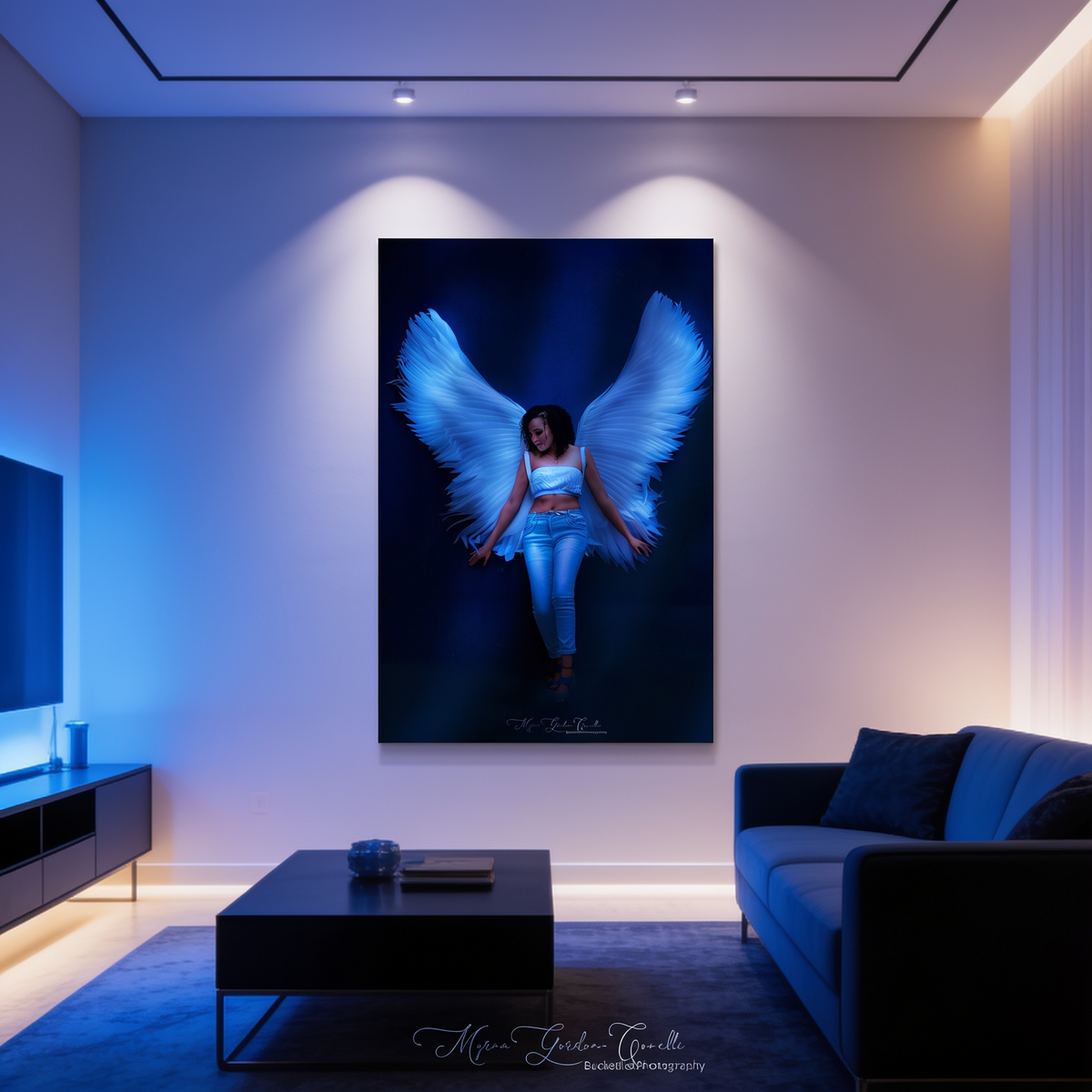 Megan — Flight of Fantasy · Fine Art Portrait Print 75×50cm