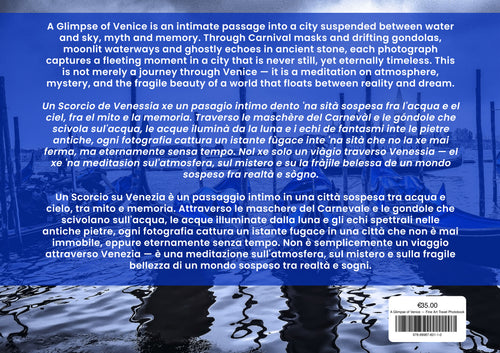 A Glimpse of Venice — Fine Art Travel Photobook