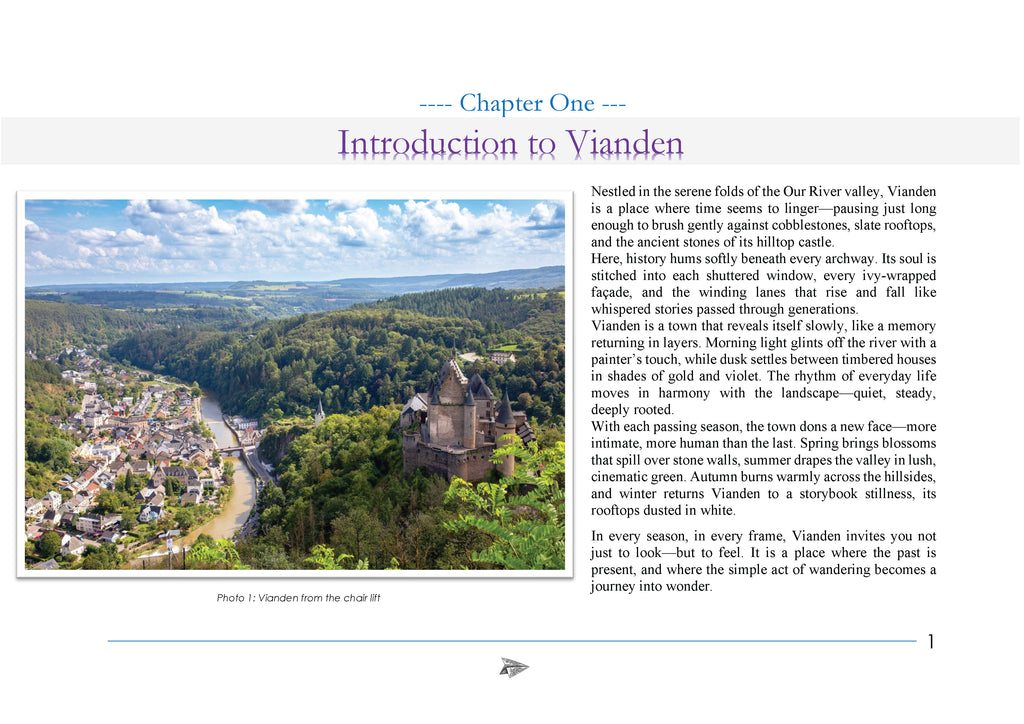 A Year in Vianden — Fine Art Travel Photobook - ✍️ Signed by the author — exclusive to this store.