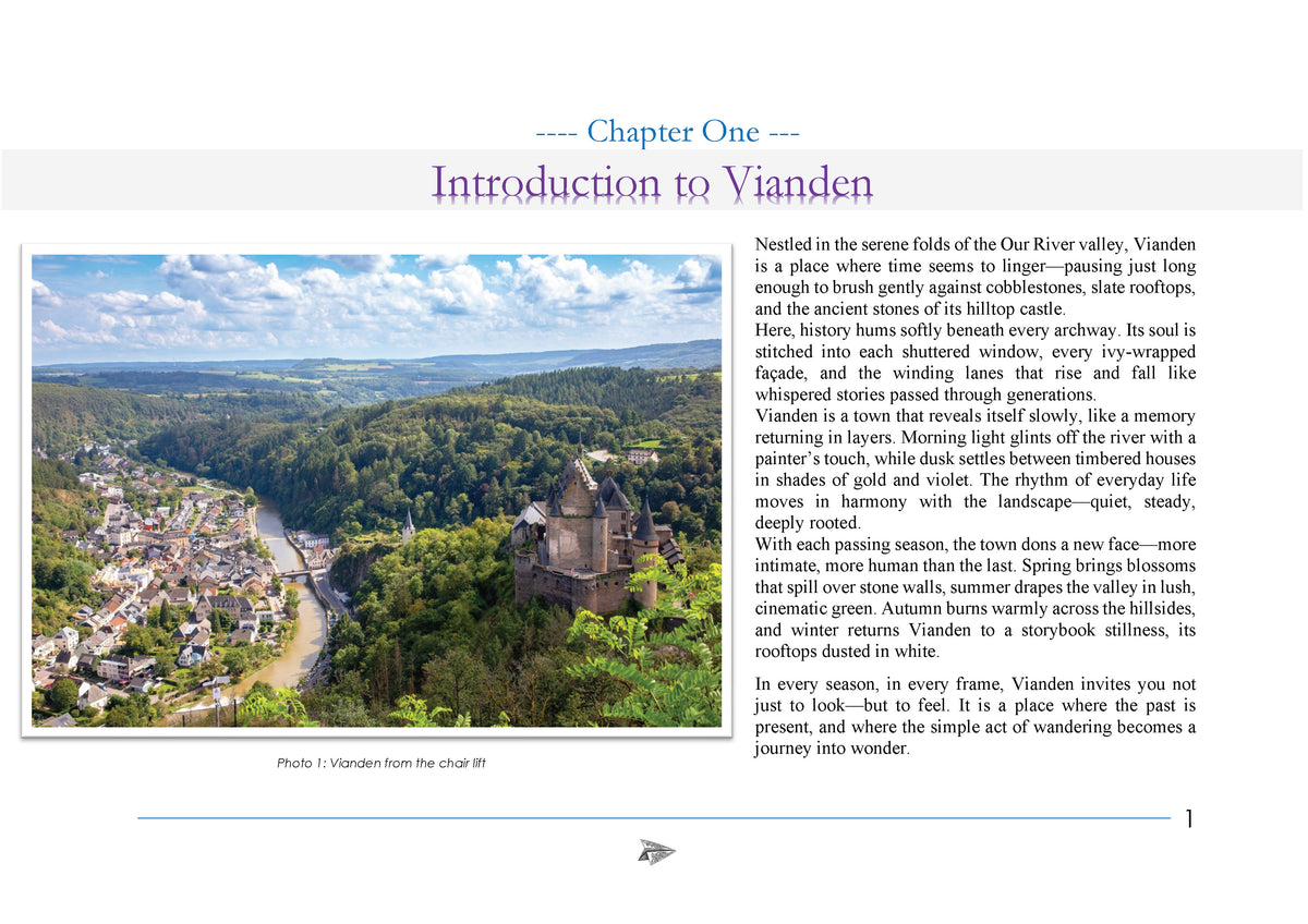 A Year in Vianden — Fine Art Travel Photobook - ✍️ Signed by the author — exclusive to this store.