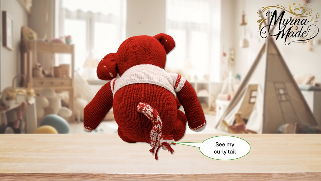 Ellie Elephant – Handmade Plush Toy