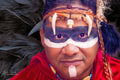 The Hunter — Native American Portrait Plexiglas Fine Art Print 60×40cm