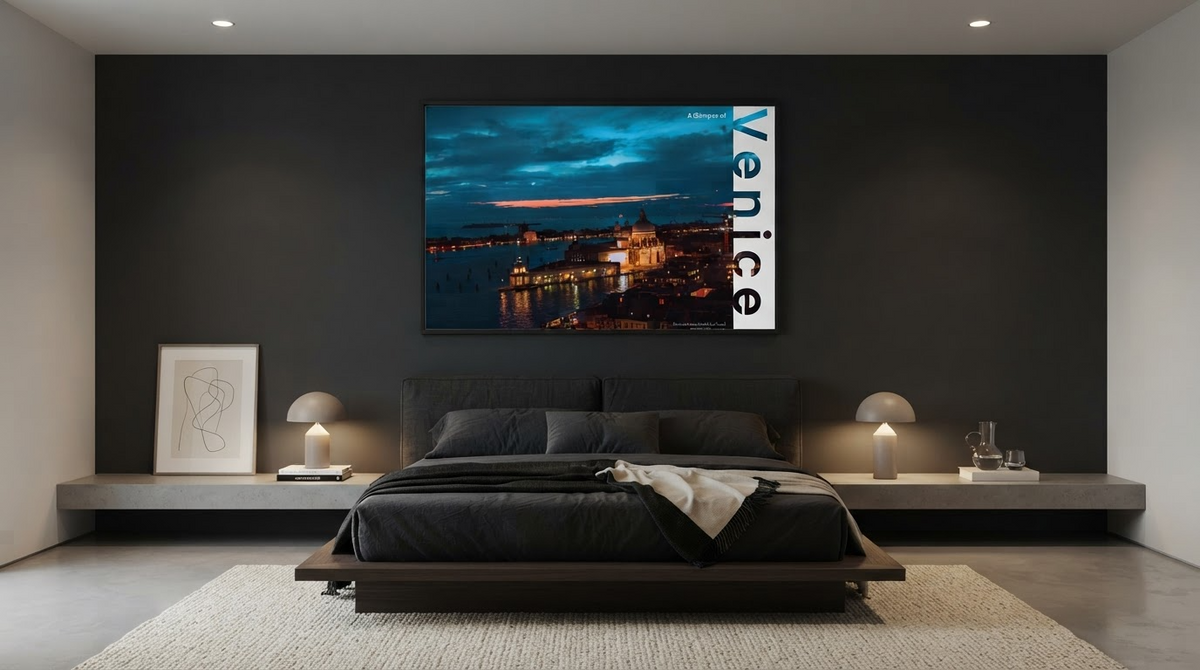 Poster - Salute Dome Sunset Skyline – Venice Fine Art Photography