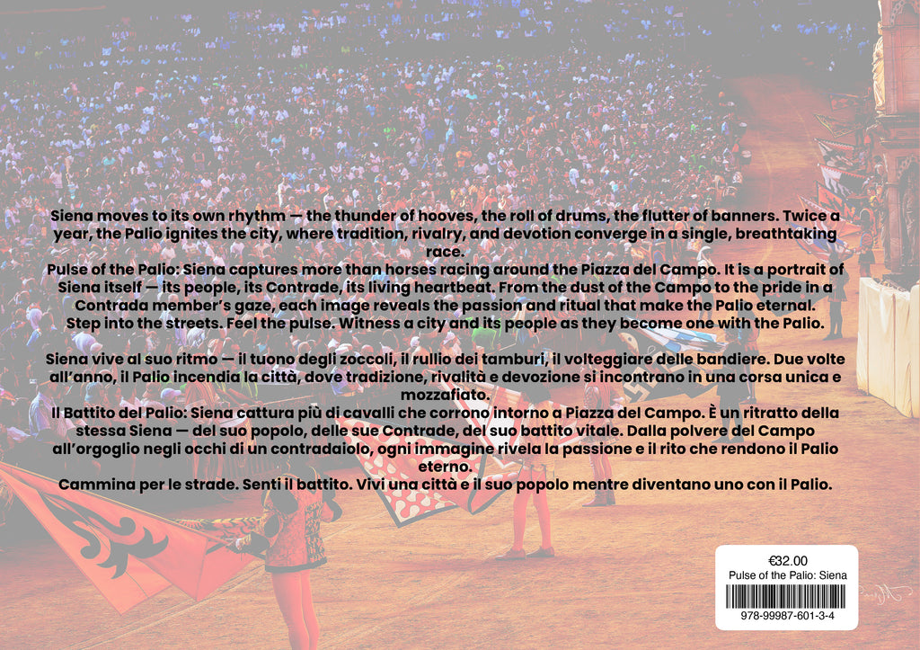Pulse of the Palio: Siena — Fine Art Travel Photobook -✍️ Signed by the author — exclusive to this store.