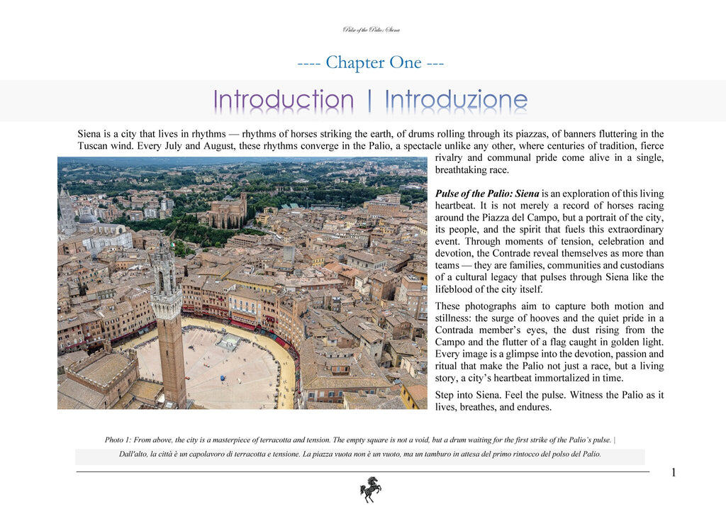 Pulse of the Palio: Siena — Fine Art Travel Photobook -✍️ Signed by the author — exclusive to this store.
