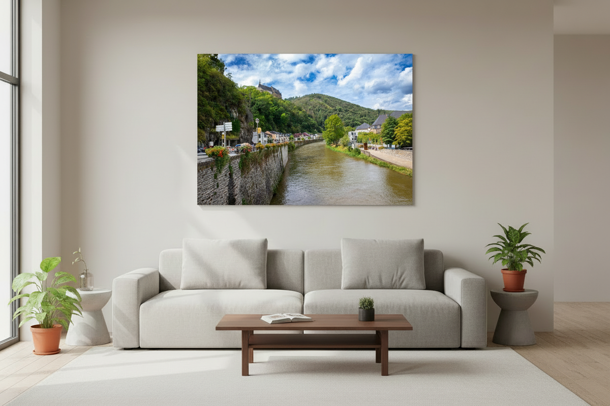 Vianden Wall Art Mockup No Frame